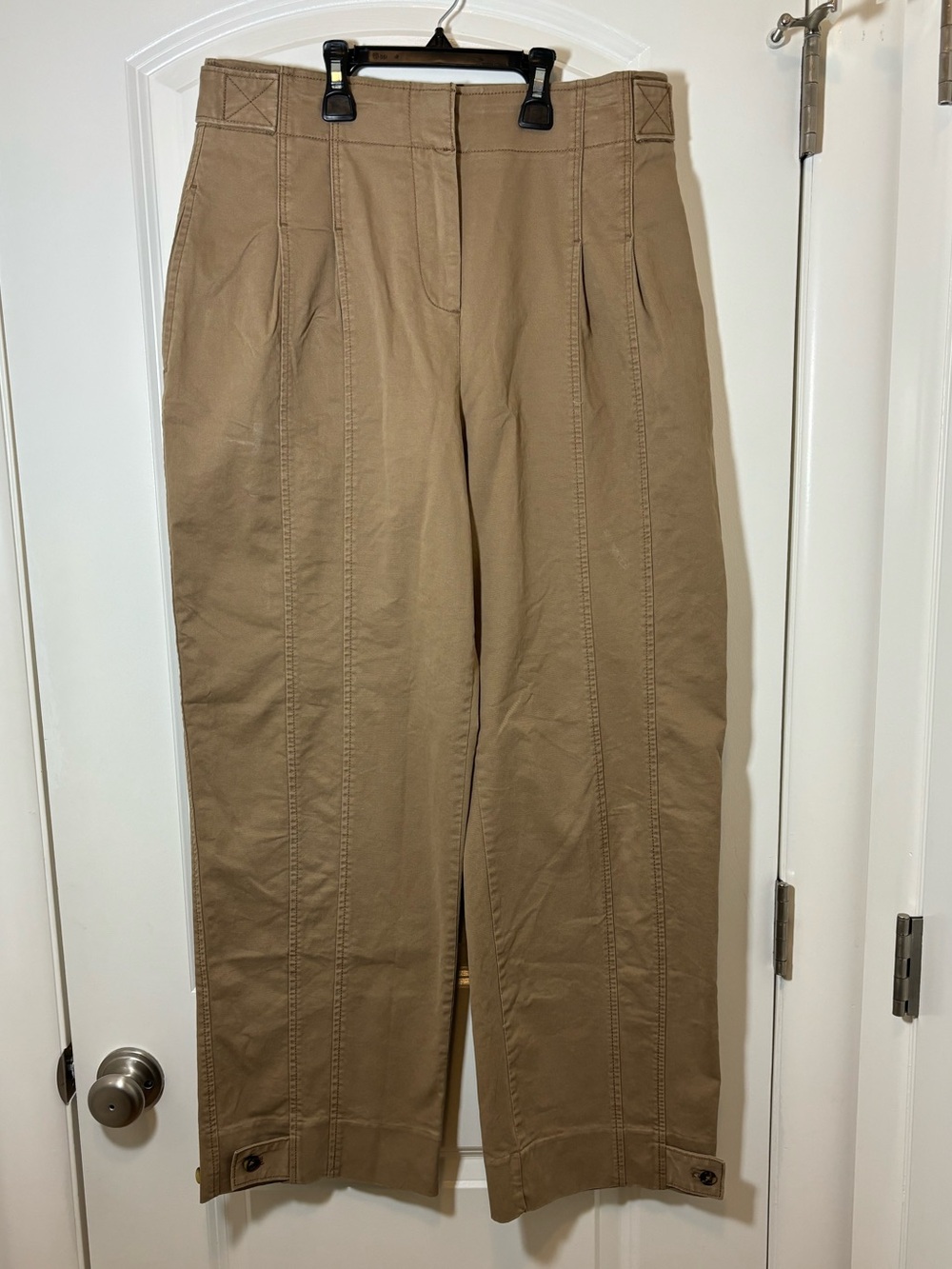 Banana Republic Khaki Relaxed High-Rise Pants